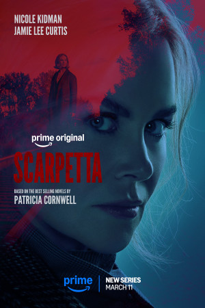 Scarpetta TV series 2026 poster.